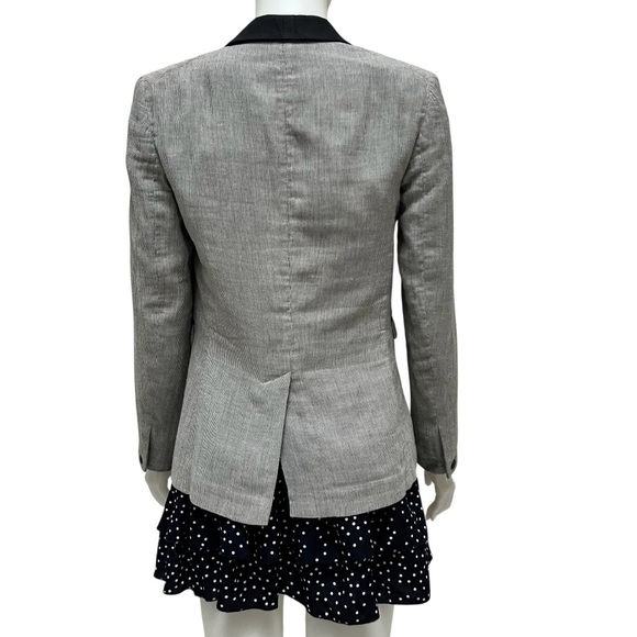 RAG & BONE Sear Sucker Striped Blazer Shawl Collar Quiet Luxury Old Money Preppy - Picture 6 of 17